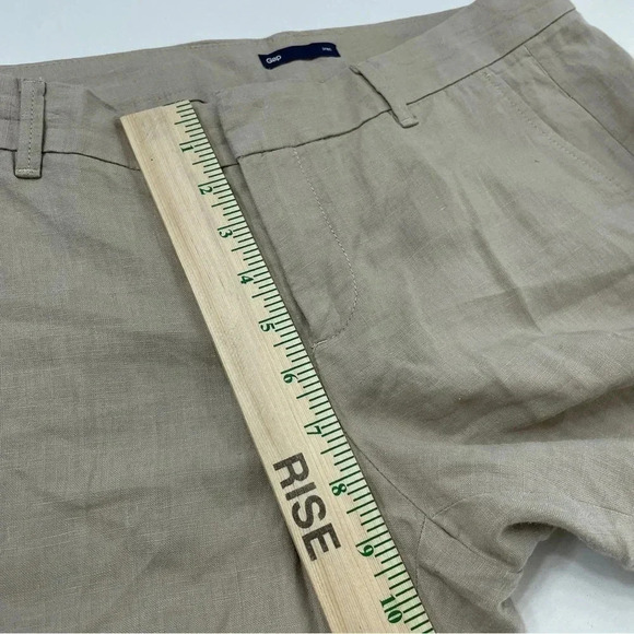 Gap Womens Size 4 linen chino shorts 0952 - Picture 7 of 8